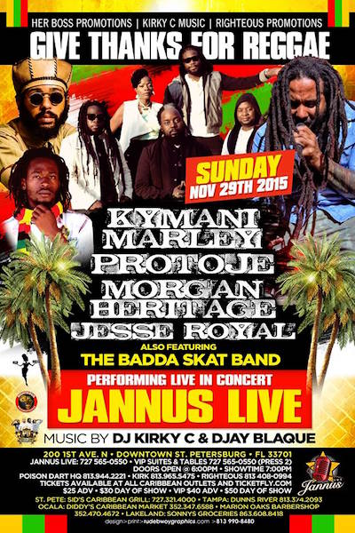 Cancelled: Give Thanks For Reggae 2015