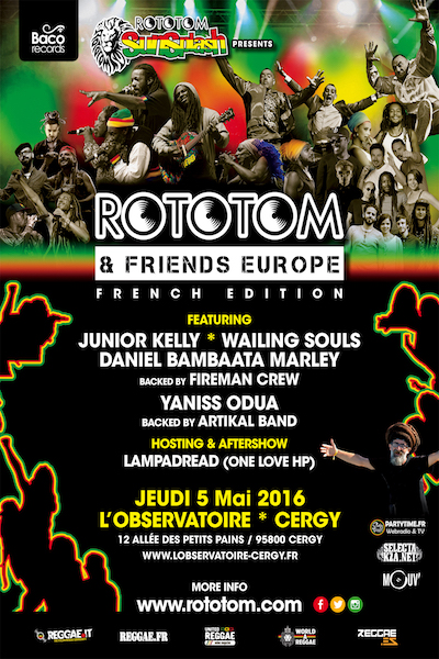 Rototom & Friends - Cergy 2016