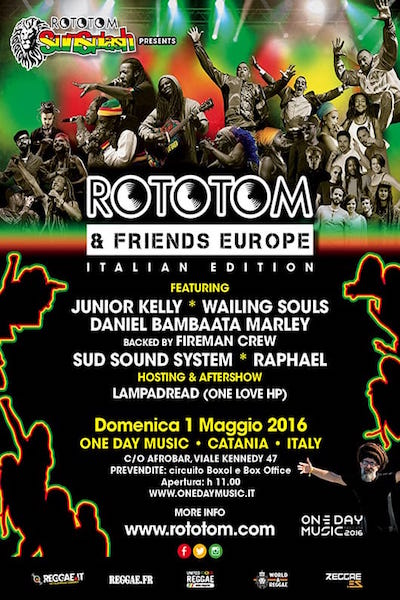 Rototom & Friends - Catania 2016