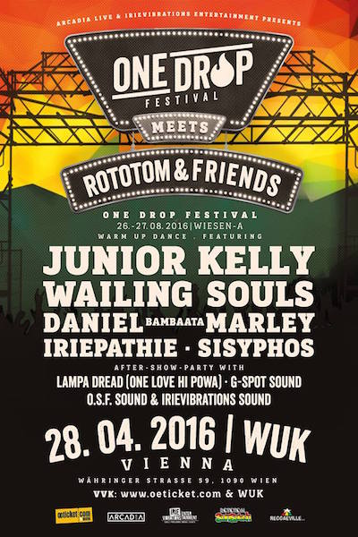 One Drop Festival meets Rototom & Friends - Vienna 2016