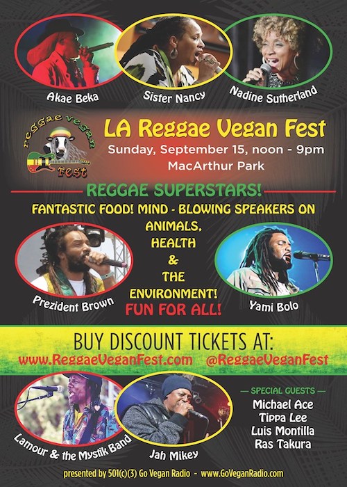 LA Reggae Vegan Fest 2019