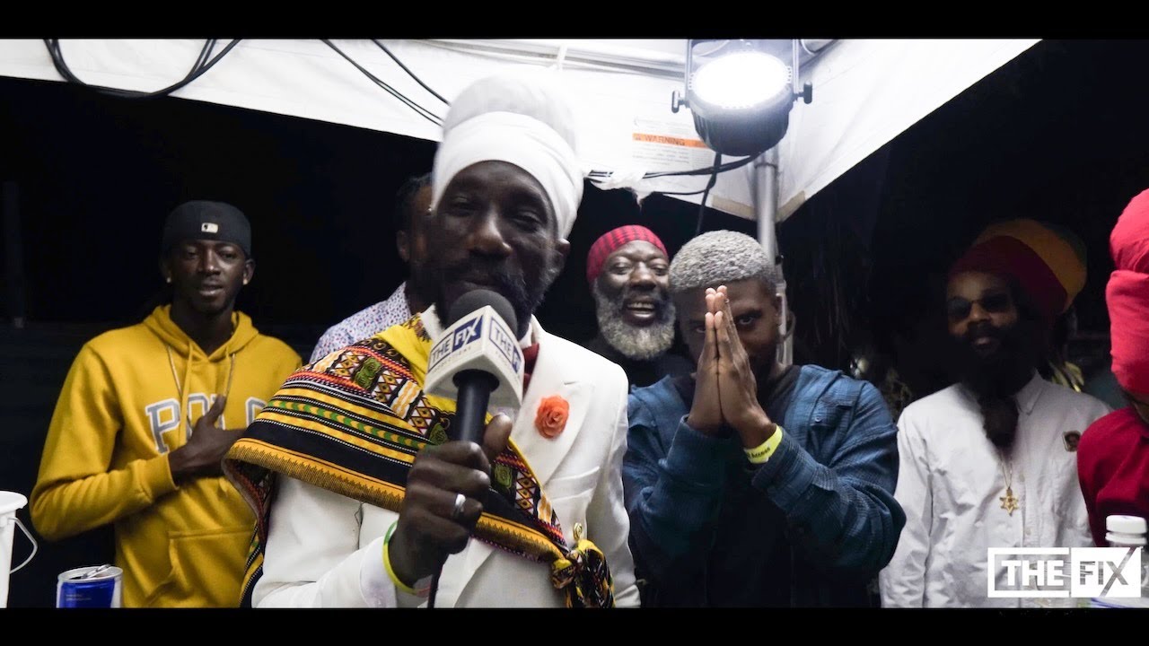 Sizzla Interview @ Essence of Reggae 2024 by The Fix [2/5/2024]
