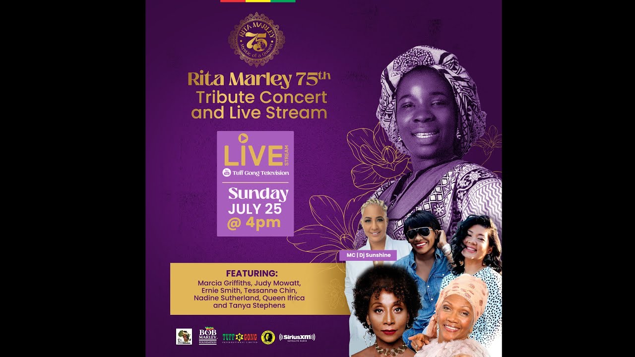Rita Marley 75th Earthstrong Celebration 2021 (Live Stream) [7/24/2021]