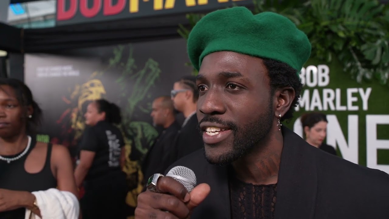 Alexx A-Game - Red Carpet Interview @ Bob Marley One Love Jamaica Premiere [1/23/2024]