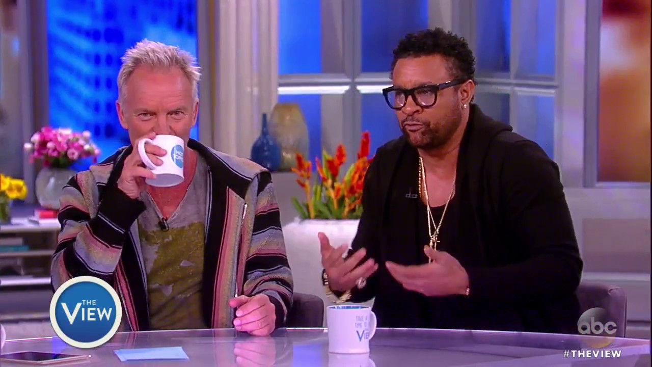 Shaggy & Sting Interview @ The View [4/25/2018]